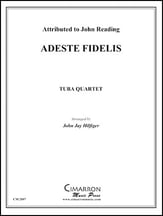 Adeste Fidelis 2 Euphonium 2 Tuba Quartet P.O.D. cover